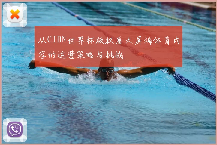 从CIBN世界杯版权看大屏端体育内容的运营策略与挑战