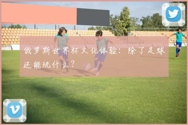 俄罗斯世界杯文化体验:除了足球还能玩什么?